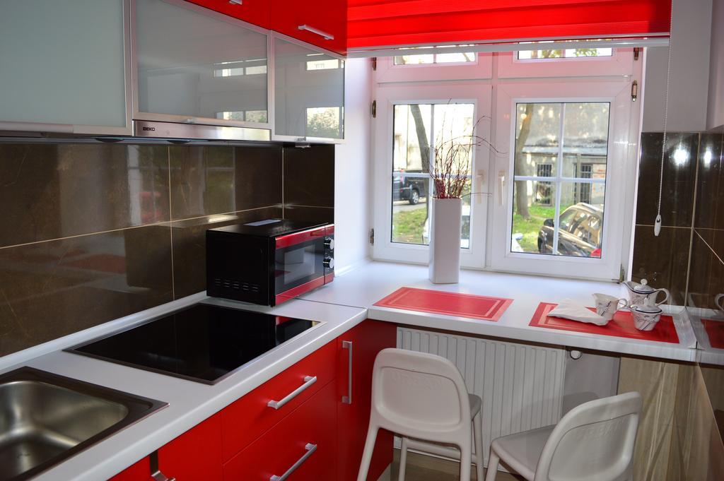 Ferienwohnung Parlament Danzig Zimmer foto